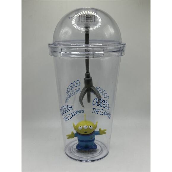 Disney Parks Pixar Toy Story Little Green Alien Claw Light Up Cup Tumbler - Picture 1 of 10